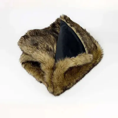 Fur Blanket - THE WILDEST DREAM Brown | Rozmiar: 118x118" (300x300cm)