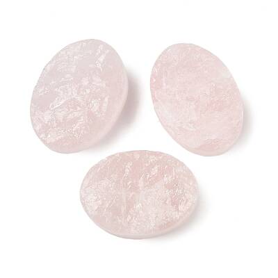Natural Rose Quartz Cabochons