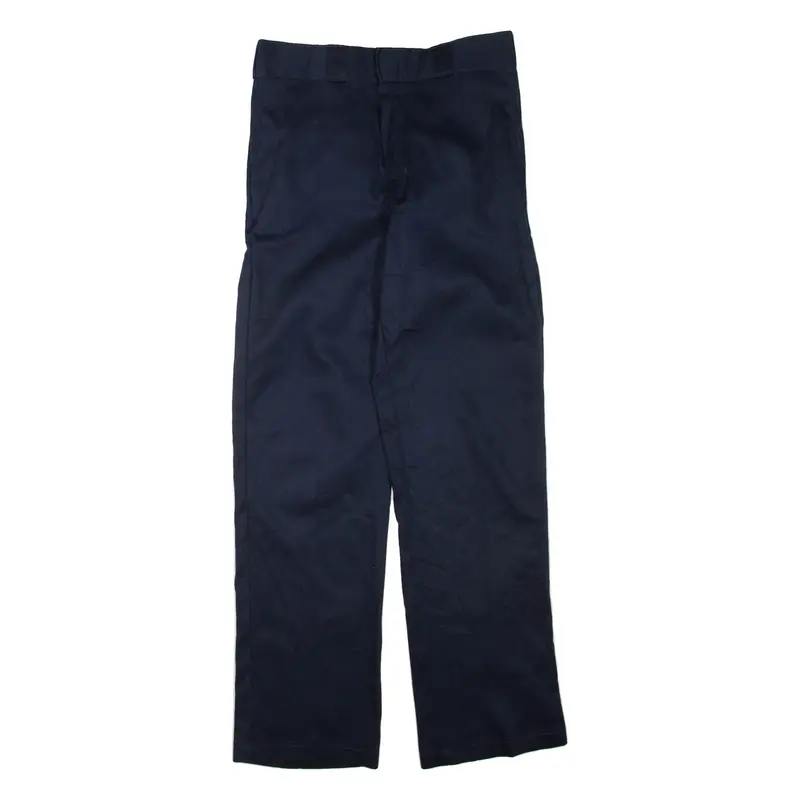 DICKIES Flex Mens Trousers Blue Regular Straight W30 L32