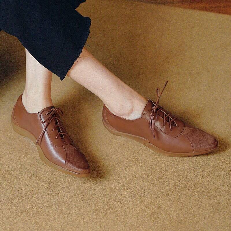 CHIKO Beaumont Pointy Toe Wedge Oxfords Shoes