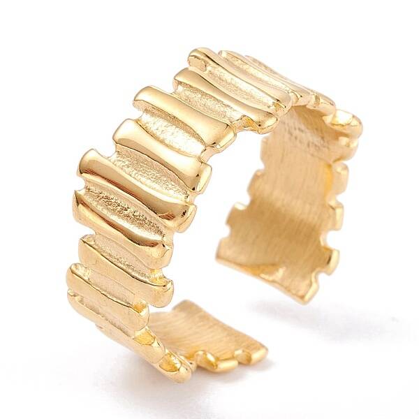Ion Plating(IP) 304 Stainless Steel Cuff Rings