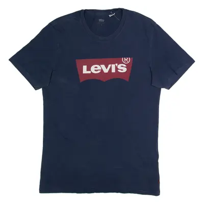 LEVI'S Mens T-Shirt Blue S