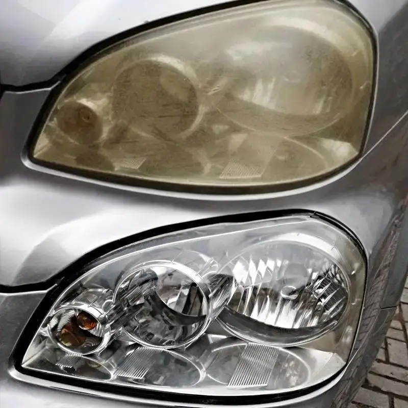 Car Headlight Restoration Polishing Kit, Car Headlight Scratch Remover Repair Sandpaper, Car Headlight Polishing & Recover Ac...