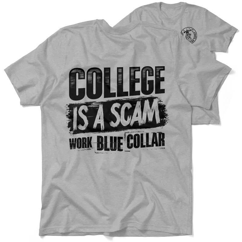 College - Heather Gray T-Shirt