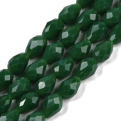 Opaque Solid Color Beads Strands