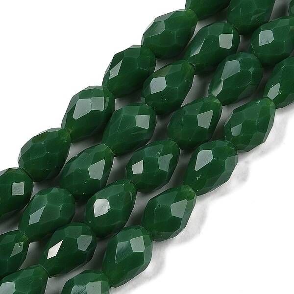 Opaque Solid Color Beads Strands