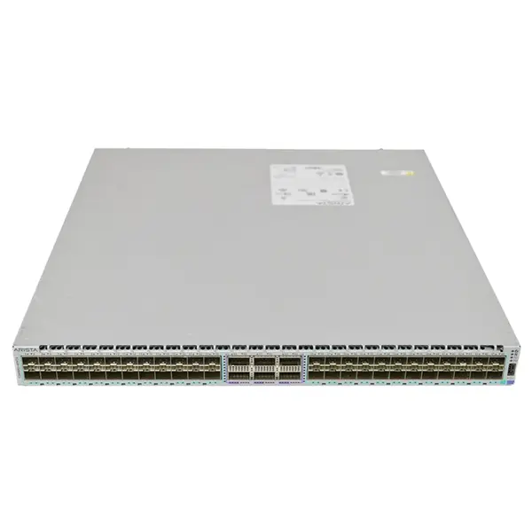 DCS-7280SR2-48YC6-F Arista 7280R2 48x 25GbE SFP and 6x 100GbE QSFP Switch Front-to-rear Airflow 2x AC Power Supplies