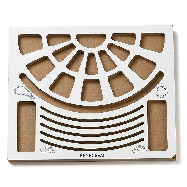 (Defective Closeout Sale: Damaged Corner) Wood Bead Design Board