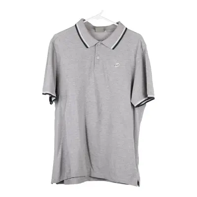 Lotto Polo Shirt - XL Grey Cotton