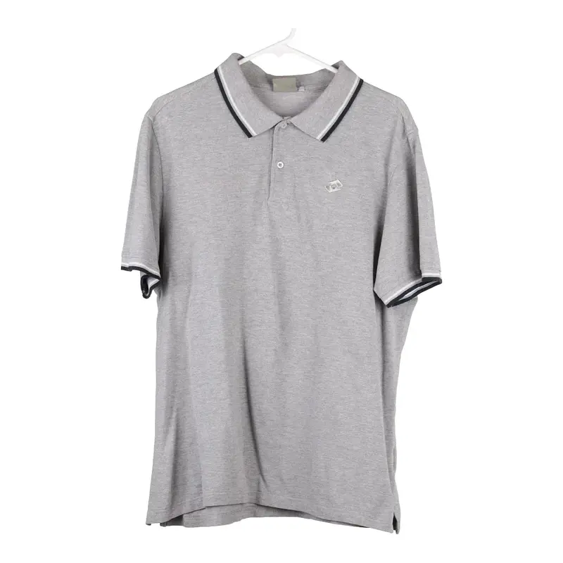 Lotto Polo Shirt - XL Grey Cotton