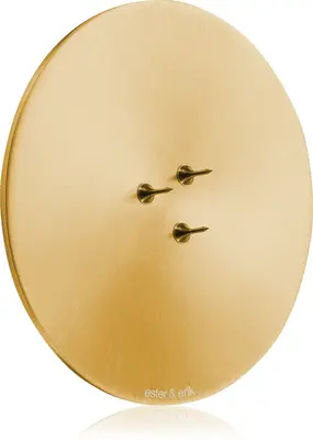 ester & erik shiny gold scented candle holder 9 cm