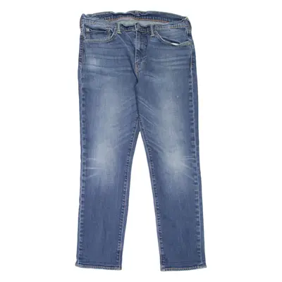LEVI'S 511 Jeans Mens Blue Slim Straight Stone Wash W34 L30
