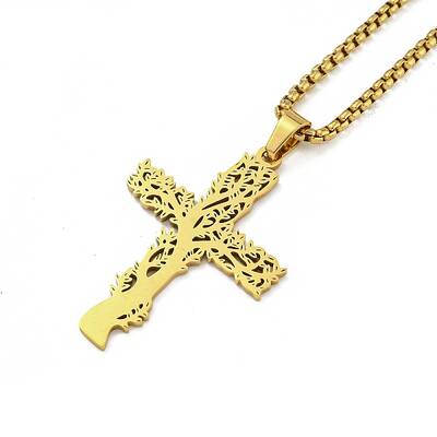 PVD Vacuum Plating 201 Stainless Steel Pendant Necklaces for Man