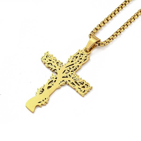 PVD Vacuum Plating 201 Stainless Steel Pendant Necklaces for Man