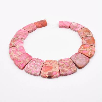 Natural Imperial Jasper Graduated Beads Strands