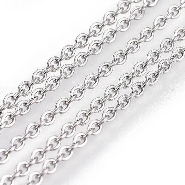 Tarnish Resistant 304 Stainless Steel Cable Chain