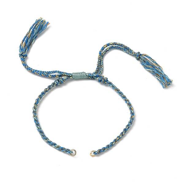 Braided Cotton Cord Bracelet Making