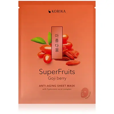 Korika Maschera In Tessuto Anti-Età Superfruits Goji (Maschera In Tessuto Anti-Età) 25 G