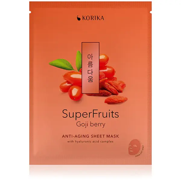 Korika Maschera In Tessuto Anti-Età Superfruits Goji (Maschera In Tessuto Anti-Età) 25 G