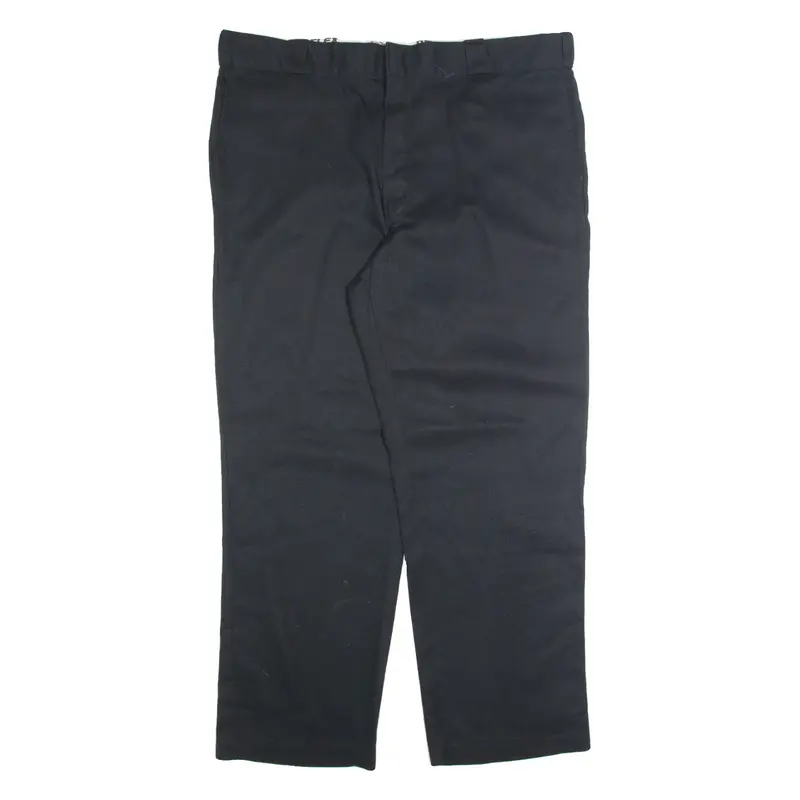 DICKIES Chino Mens Trousers Black Regular Straight W40 L30