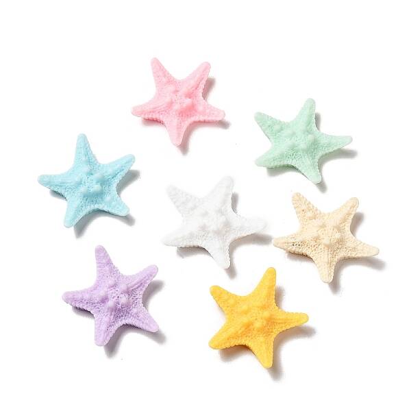 Sea Animal Opaque Resin Cabochons