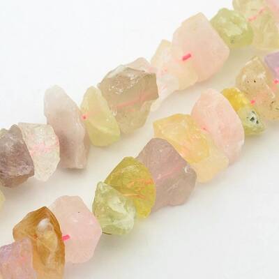 Natural Quartz Nuggets Bead Strands