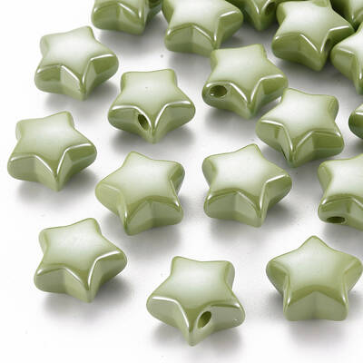 Opaque Acrylic Beads