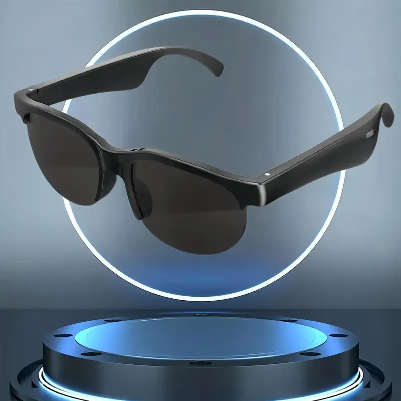 Wireless Smart Glasses, Multifunctional Wireless Smart Glasses with Headset Function, Fashionable Lightweight Smart Glasses ...