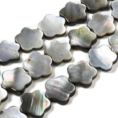 Natural Black Lip Shell Beads Strands