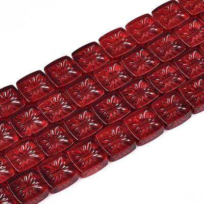 Transparent Glass Beads Strands