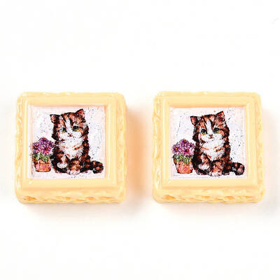 Opaque Resin Decoden Cabochons