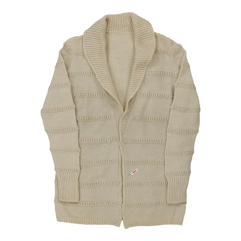 Unbranded Cardigan - Large Cream Cotton Blend