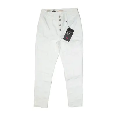 LEVI'S BIG E 721 High Rise Jeans White Denim Slim Skinny Womens W30 L26