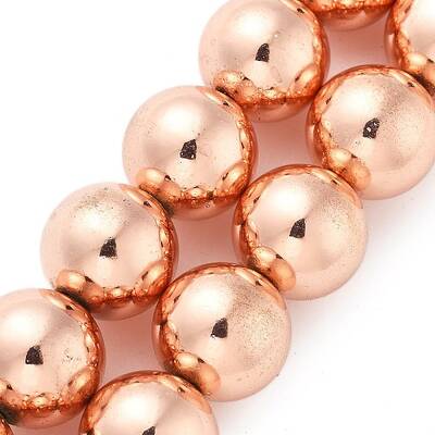 Synthetic Magnetic Hematite Beads Strands