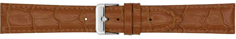 A-Nis Cinturino Coccodrillo Imbottito Ak1306.03 - Larghezza: 20 Mm