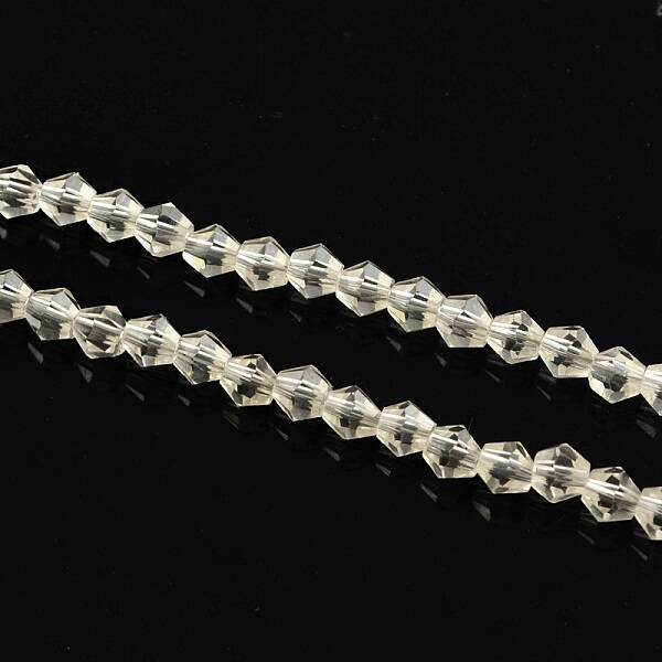 Electroplate Glass Bead Strands