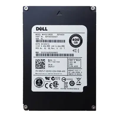 R2PJ7 Dell 400GB Single-Level Cell SAS 6Gb/s Hot-Pluggable 2.5-Inch Solid State Drive for PowerEdge Servers