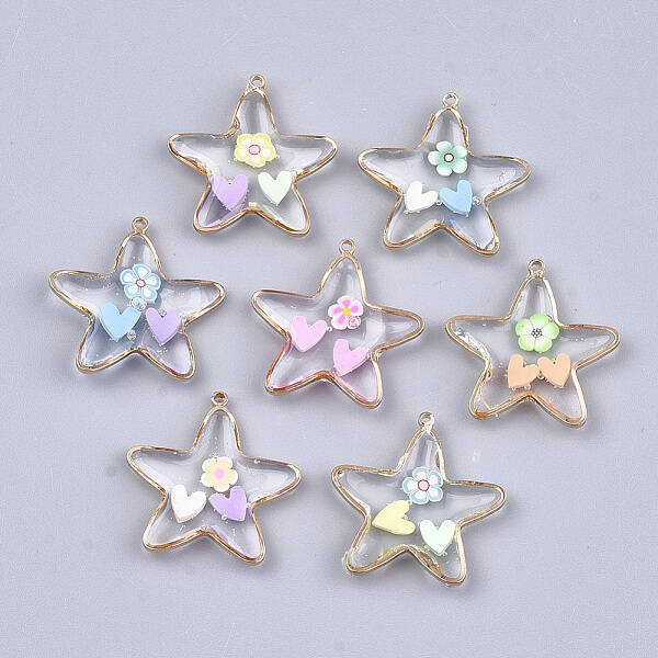 Epoxy Resin Pendants
