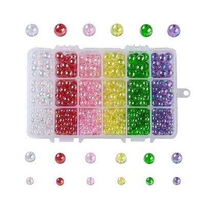 Eco-Friendly Transparent Acrylic Beads