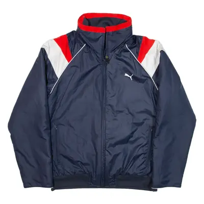 PUMA Insulated Coat Blue Womens UK 14