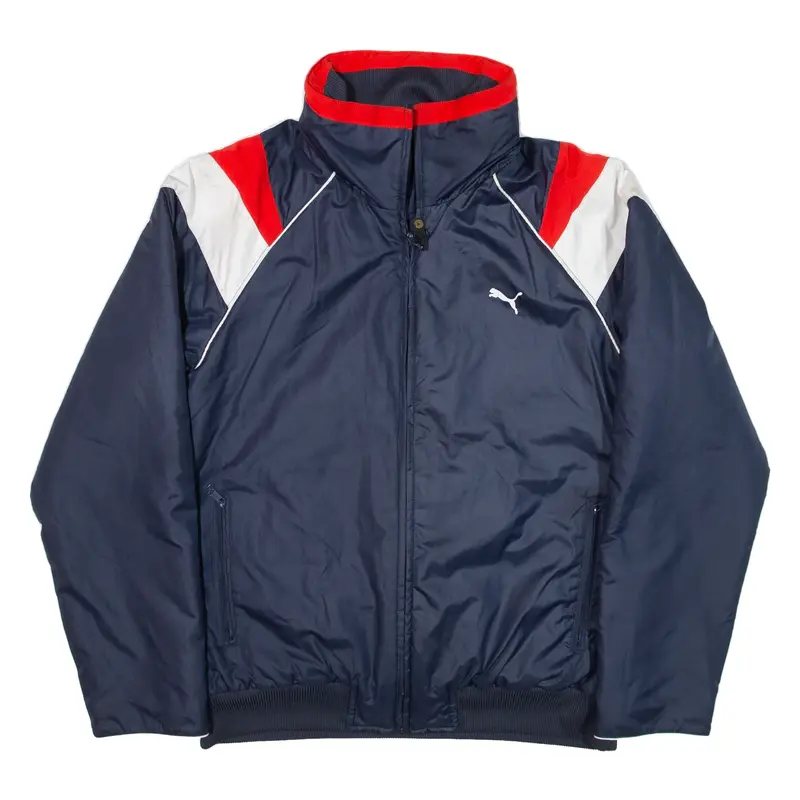 PUMA Insulated Coat Blue Womens UK 14