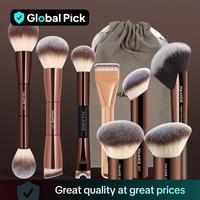 Maange Professional Makeup Brushes with Makeup Holder Set, 8/10pcs Makeup Brushes Kits, Trending Makeup Supplies, Victoria Be...