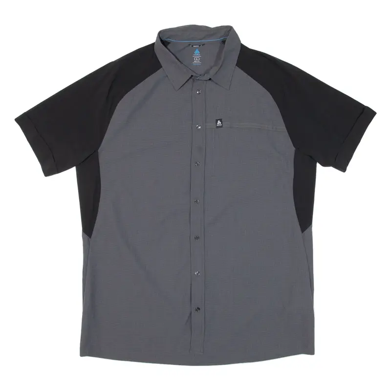 ODLO Mens Plain Shirt Grey L