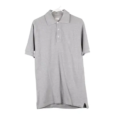Calvin Klein Jeans Polo Shirt - Medium Grey Cotton