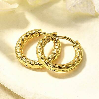 304 Stainless Steel Hoop Earrings for Women