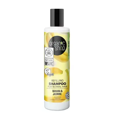 Organic Shop Banana Ricaricain Shampoo Cabello Normal 280ml