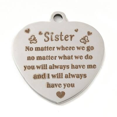 Non-Tarnish 201 Stainless Steel Pendants