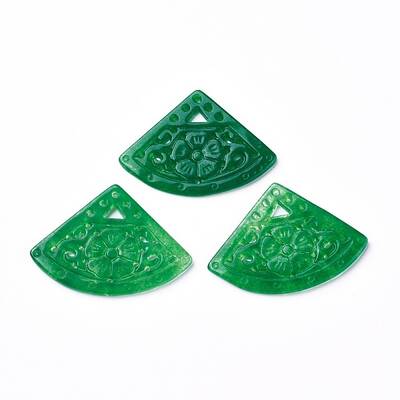Natural Dyed Jade Pendants
