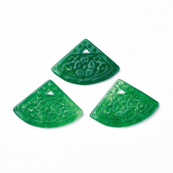 Natural Dyed Jade Pendants