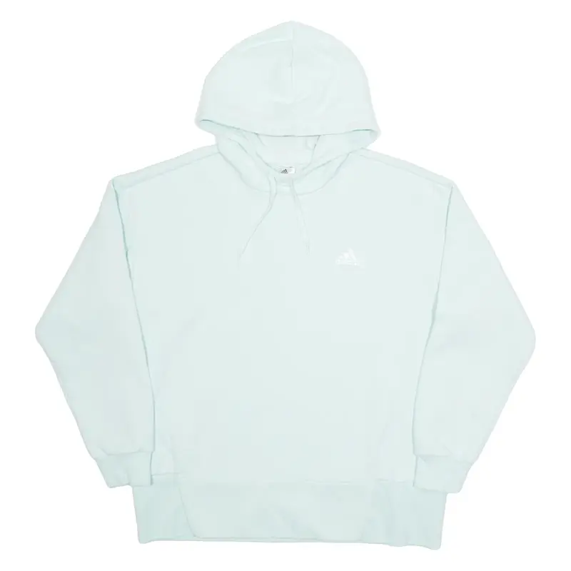 ADIDAS Womens Blue Hoodie M